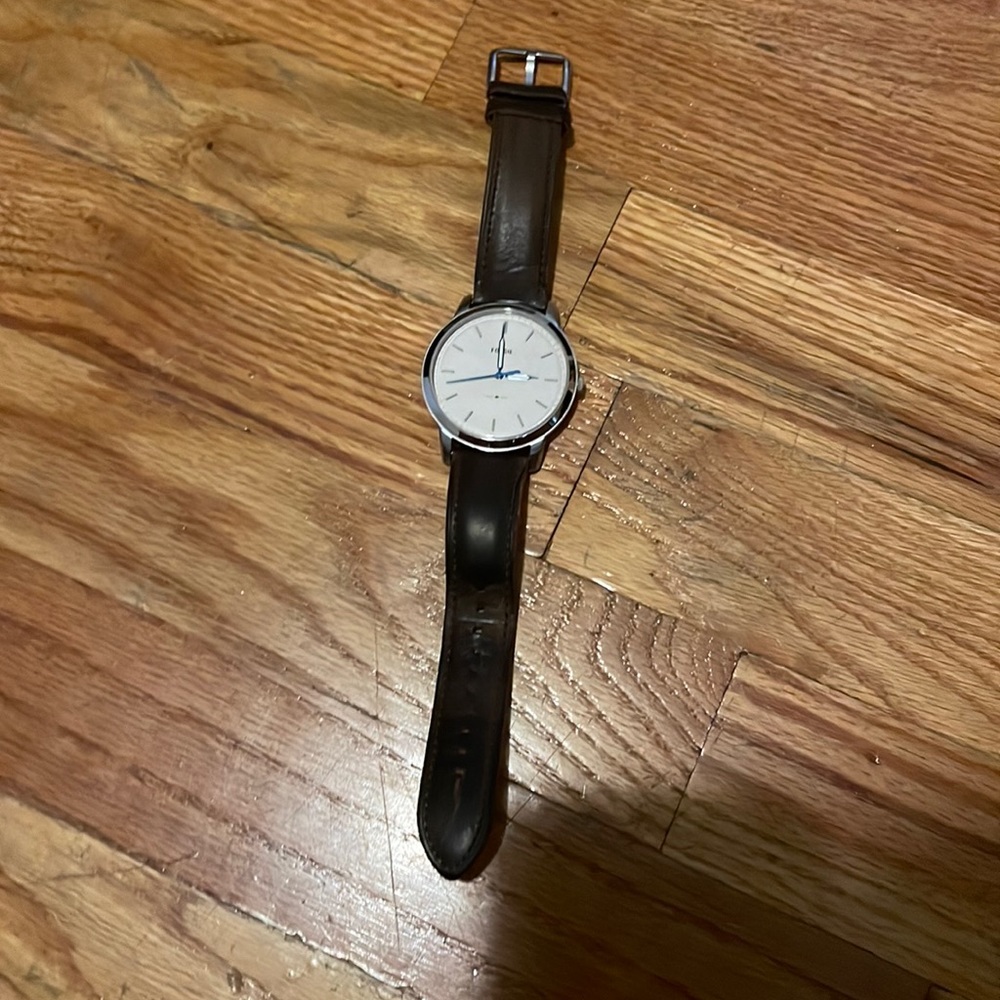 Fossil Leather Band Watch
